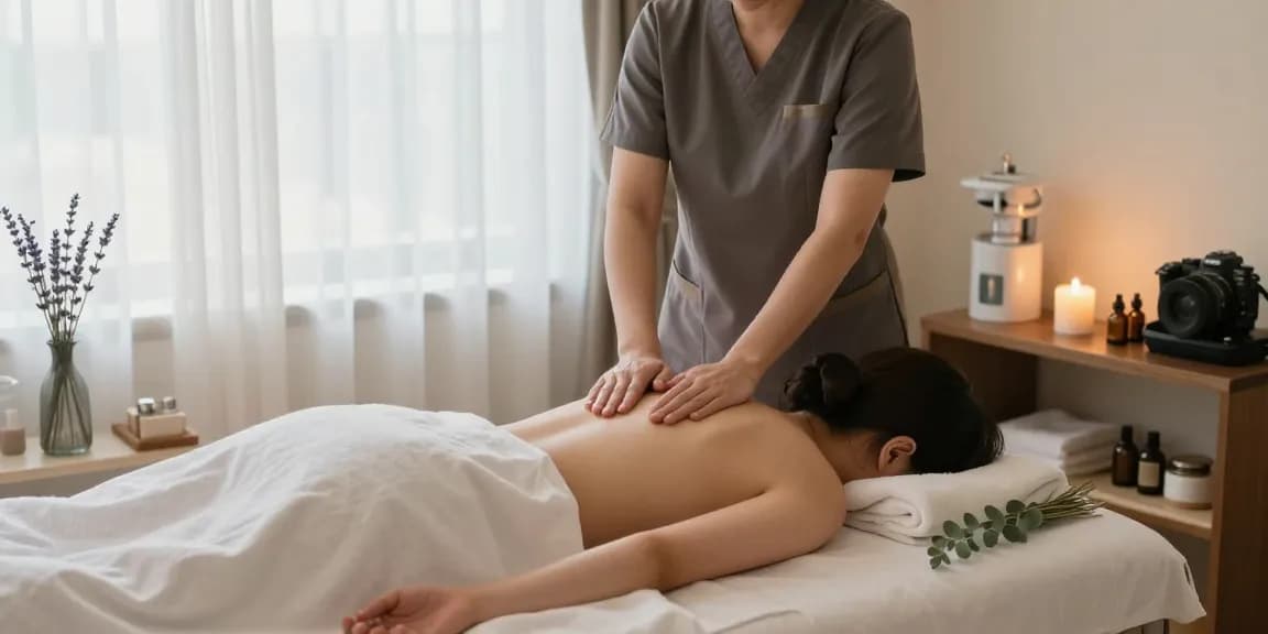 Experience a tranquil 인천출장안마 session with soothing massage in a serene spa environment