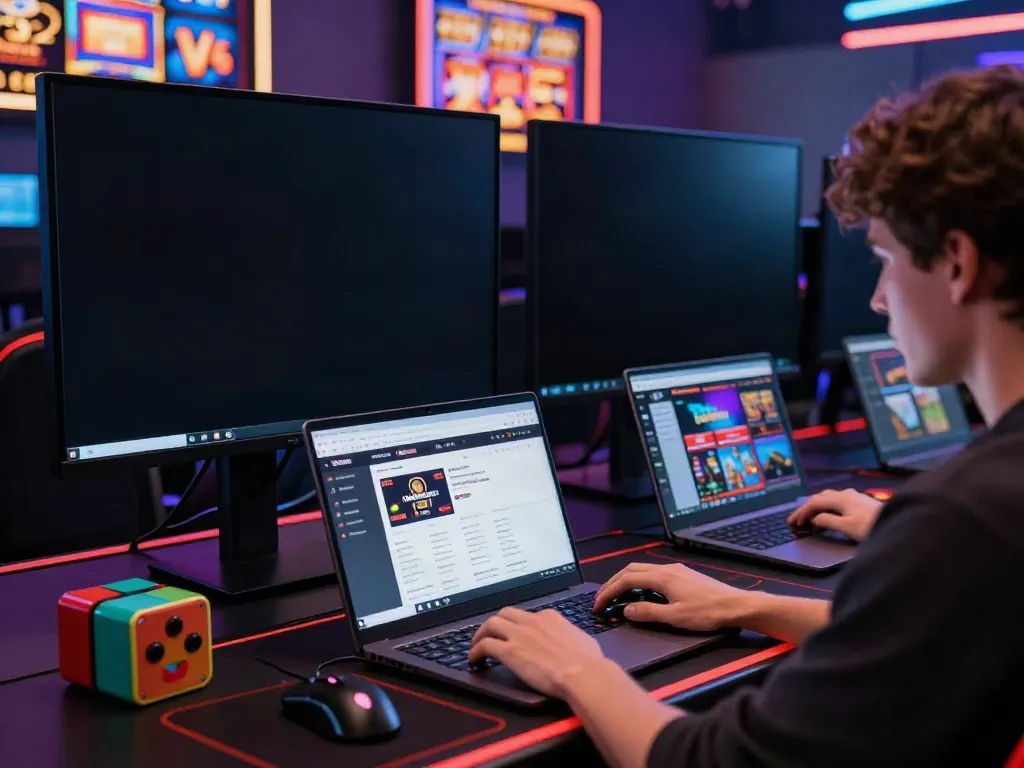 Enjoying the best non gamstop casino experience at a modern gaming setup