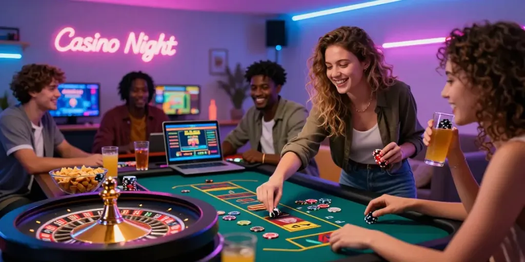 Experience the best non gamstop casino with friends in a lively home gaming scene.