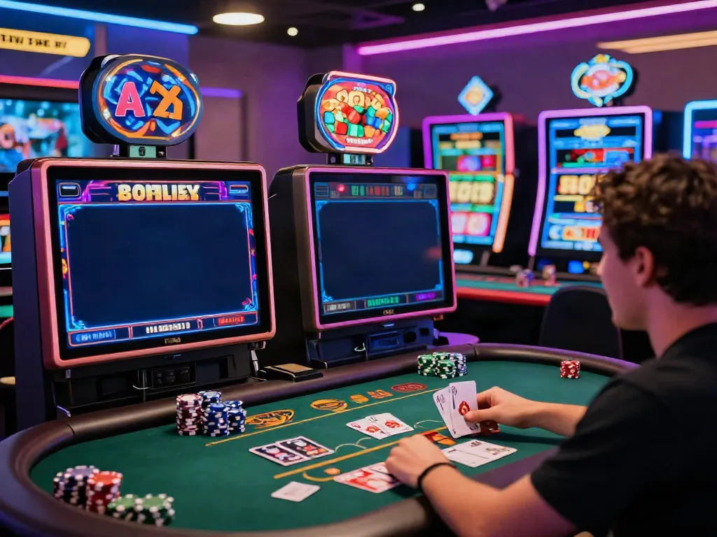 Players experiencing the excitement of sin 88 games in a lively digital casino.