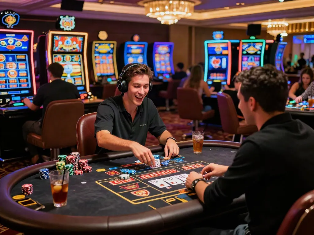 Engaging atmosphere at the best non gamstop casino featuring a live dealer and exciting gameplay.