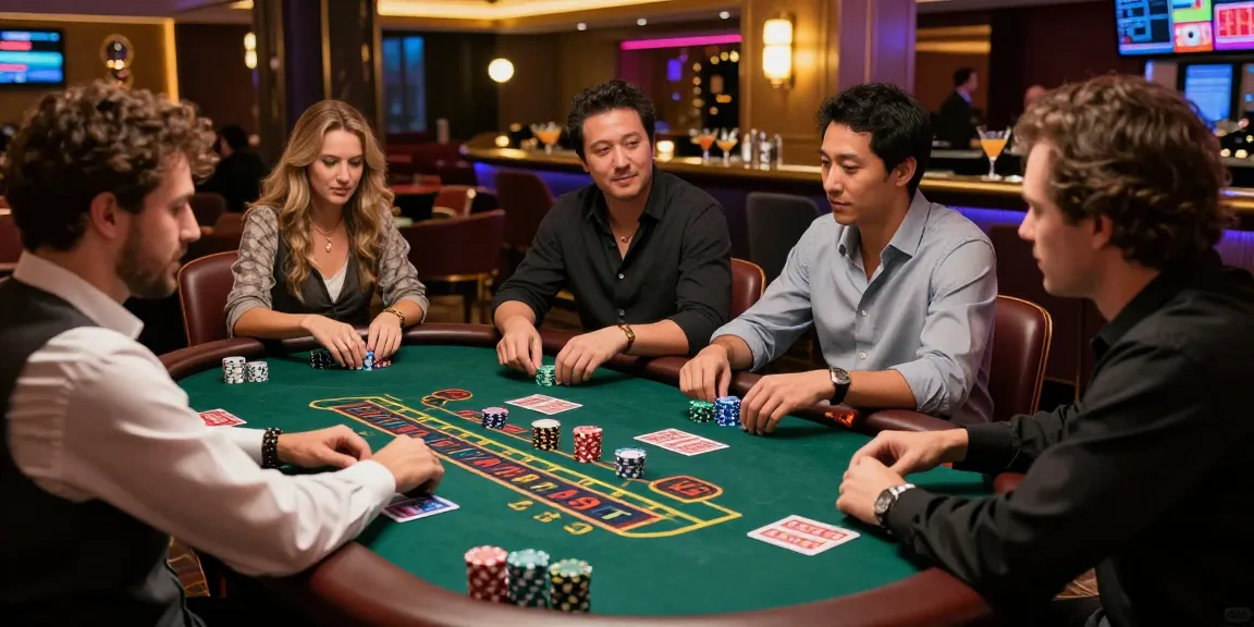 Exciting gaming lounge ambiance showcasing players enjoying the best non gamstop casino experience.
