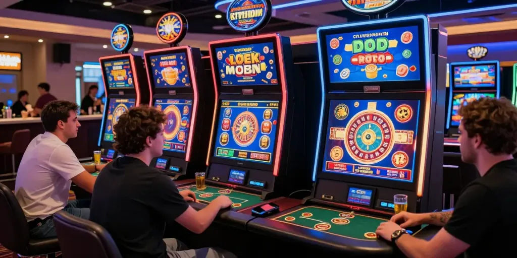 Best non gamstop casino with vibrant gaming interface and engaged players.