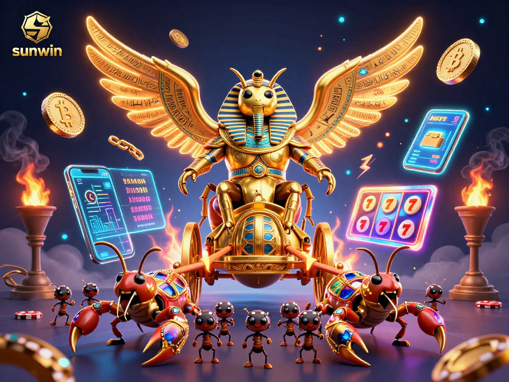 Experience thrilling bets at sunwin with a vibrant 3D casino adventure featuring unique characters and elements
