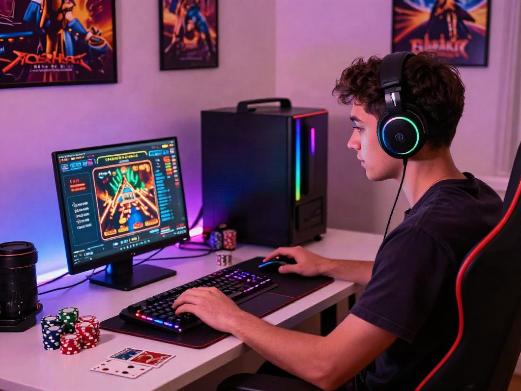 Experience thrilling action at the best non gamstop casino in a stylish gaming setup.